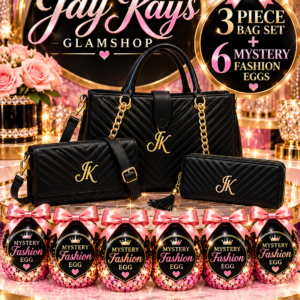3 piece Bag Set plus 6 mystery fashion eggs
